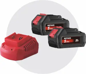 MULTI SET BATERIAS 20B5X2 5.0AH + CARREGADOR 18C4